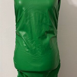 Green Sleeveless Dress